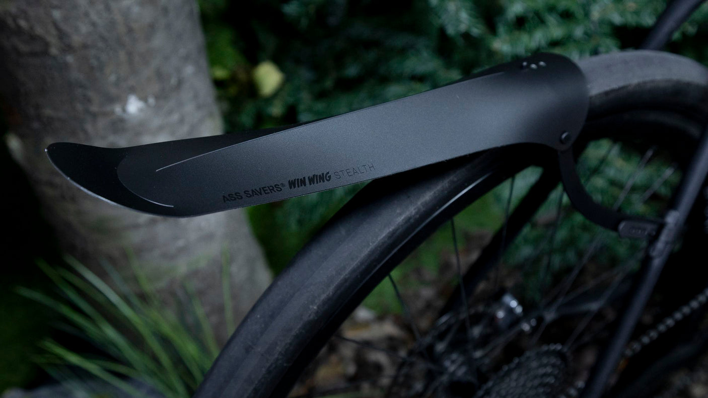 Ass Savers WGS-2 Win Wing Gravel garde-boue arrière stealth
