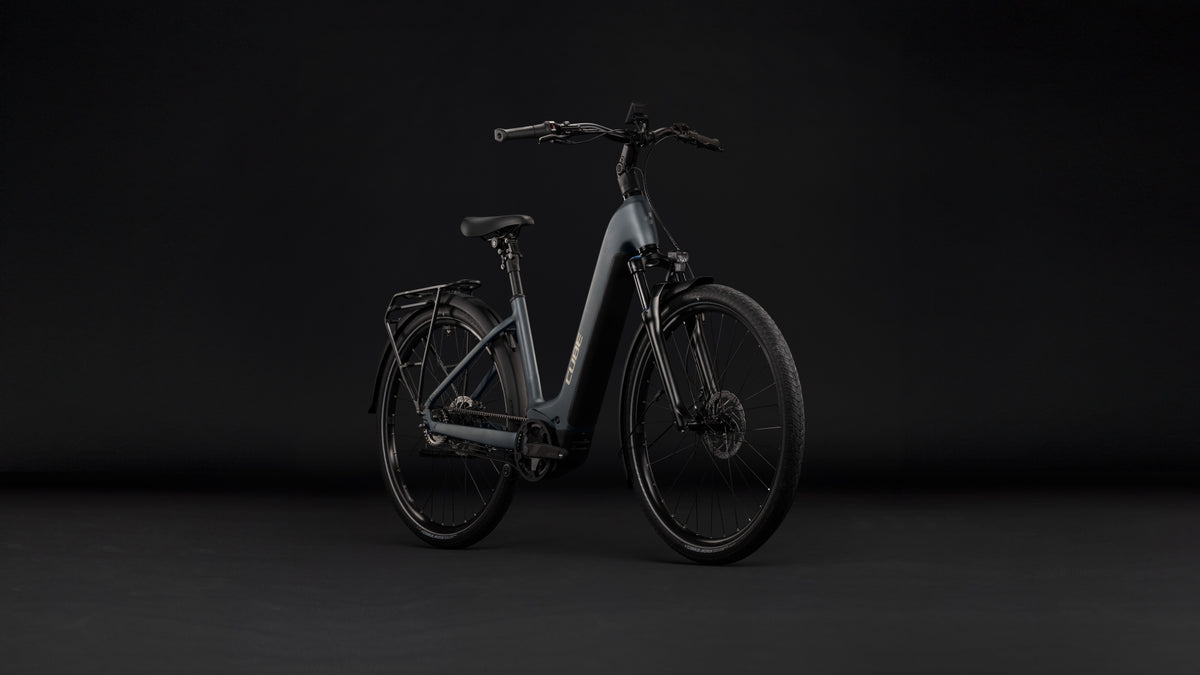 Cube Touring Hybrid Deluxe SLX 800 Easy Entry gris ardoise´n´chrome (2027)