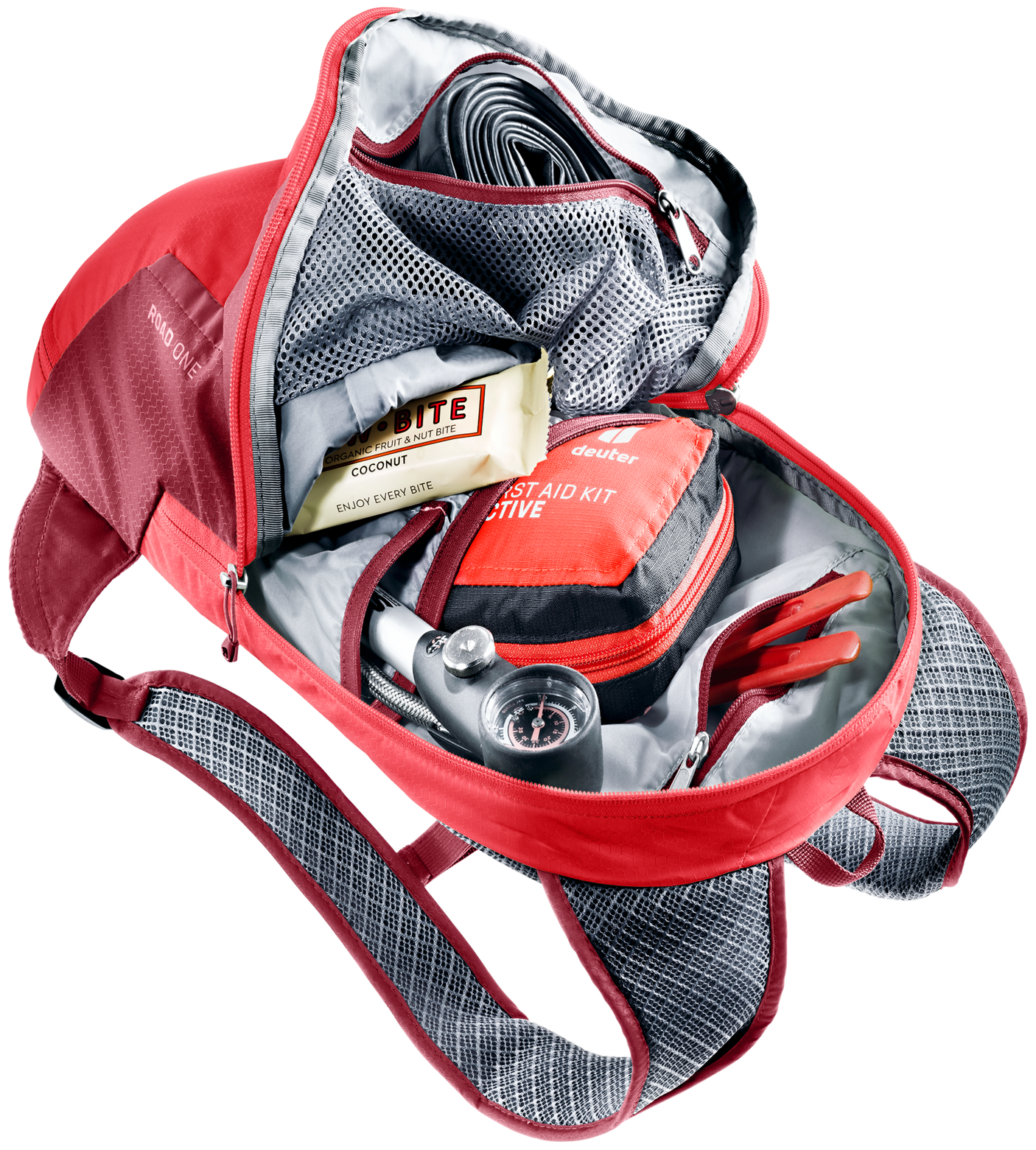 deuter Road One sac à dos vélo cherry-masala