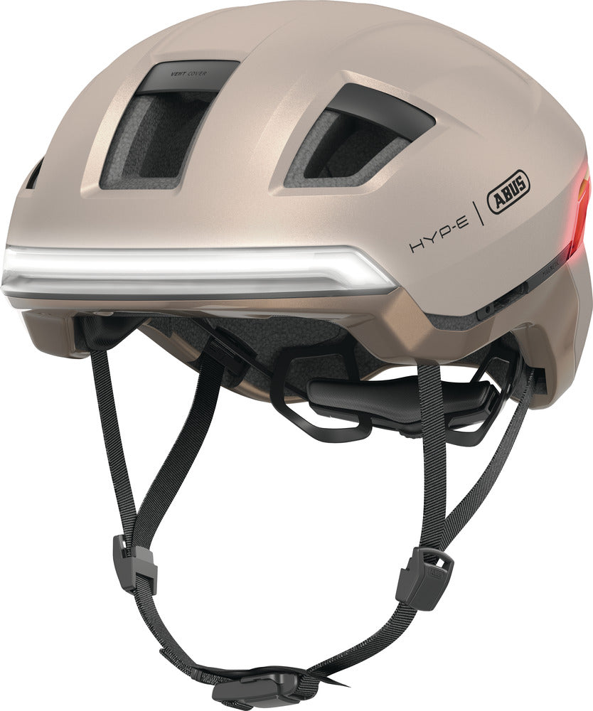 Casque ABUS HYP-E Urban champagne or
