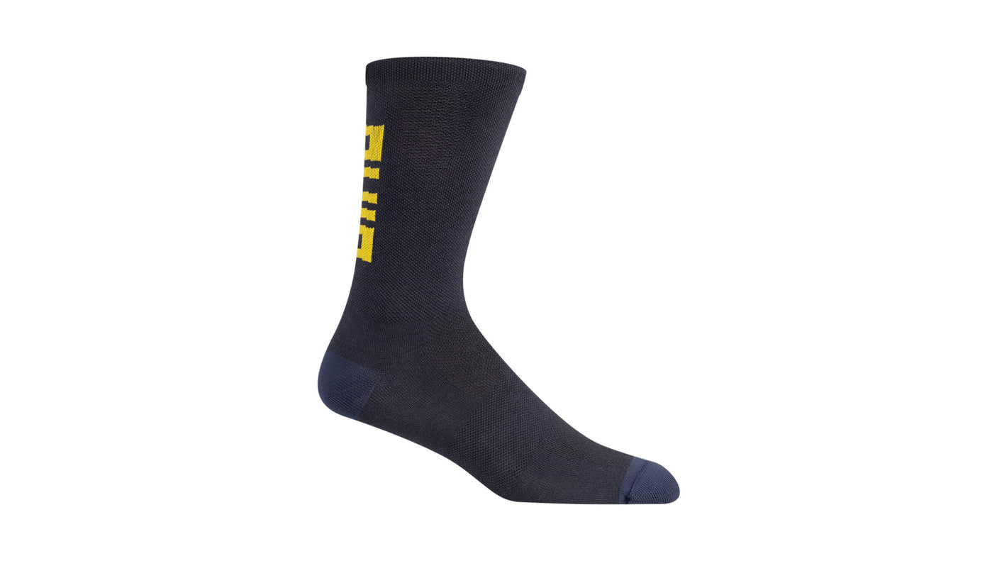 Chaussettes Giro Merino Seasonal Wool dark shark/spectra yellow