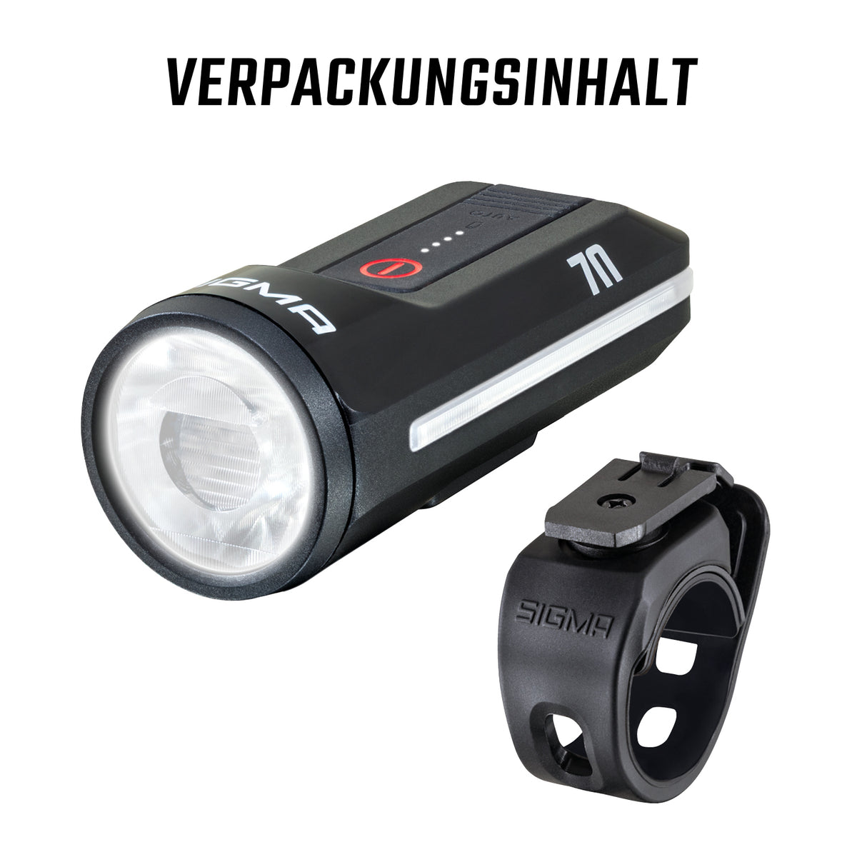Sigma AURA 70 Éclairage avant