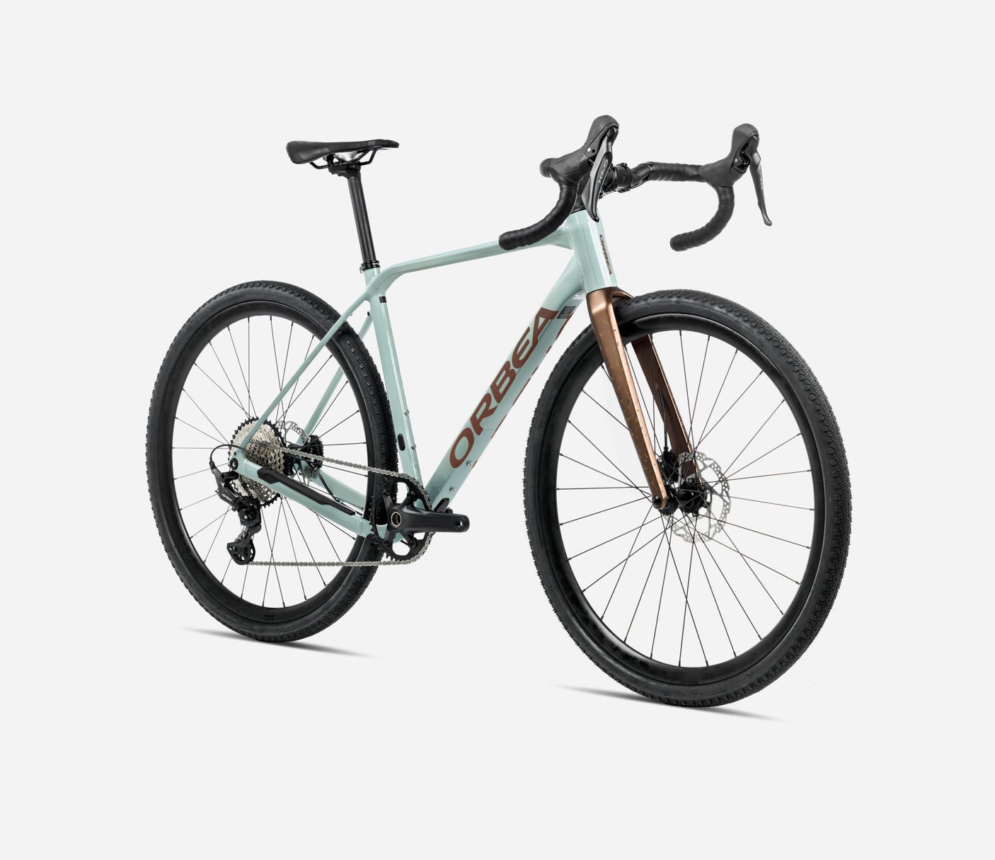 Orbea TERRA H30 Bleu Pierre Brillant - Cuivre Mat (2025)