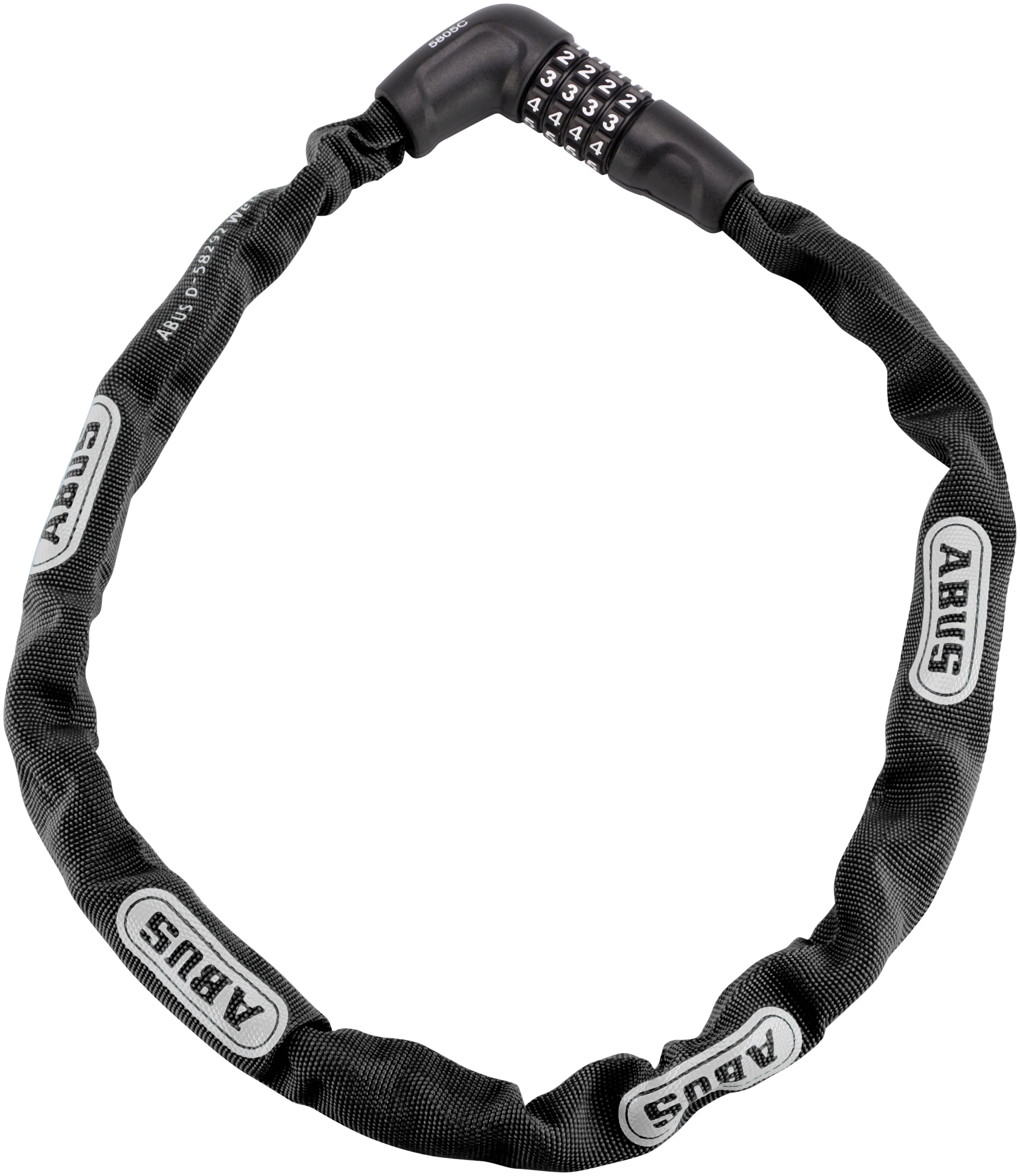 ABUS 5805C Steel-O-Chain antivol chaîne noir