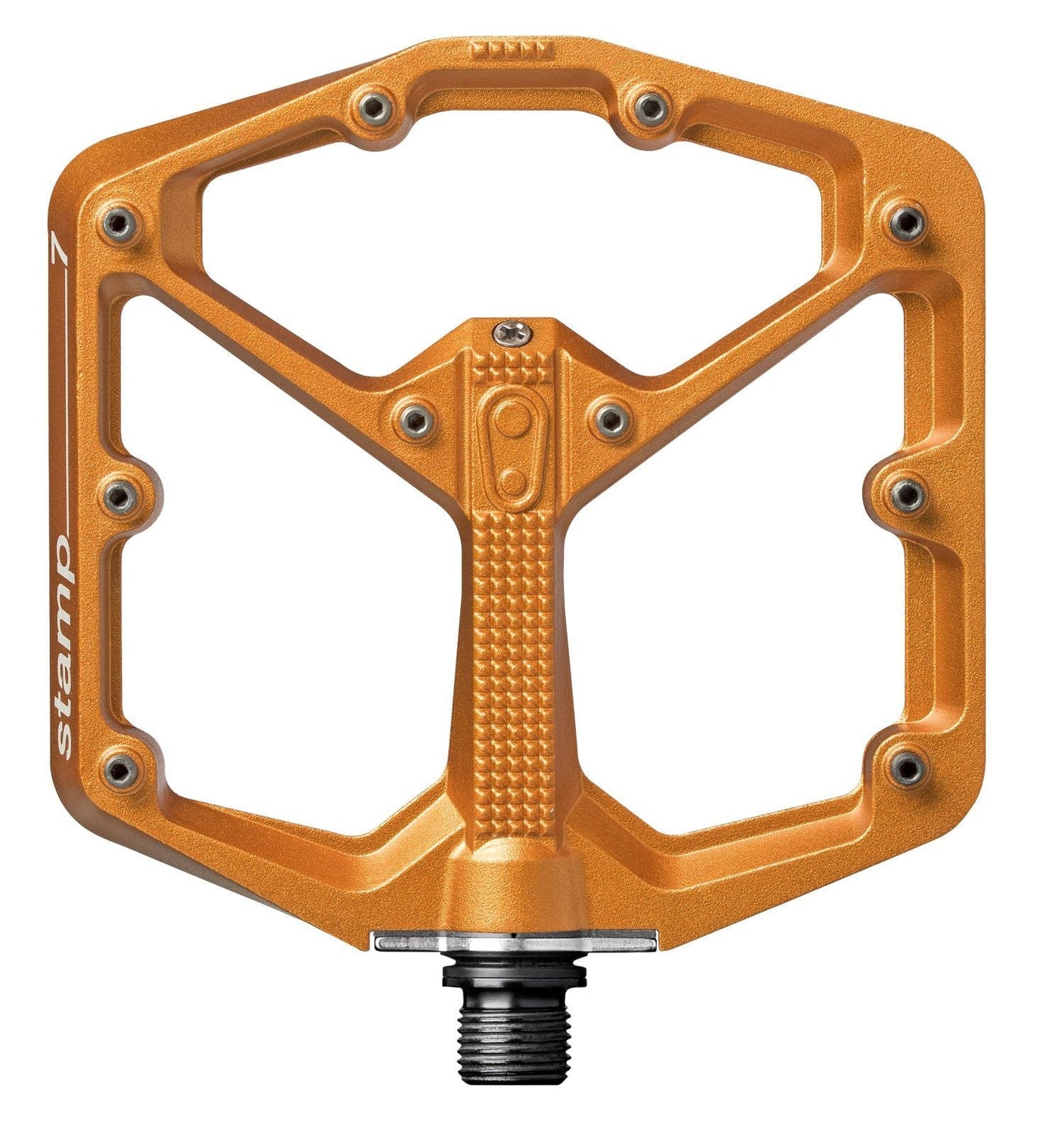 Crankbrothers Stamp 7 Large Pédales orange