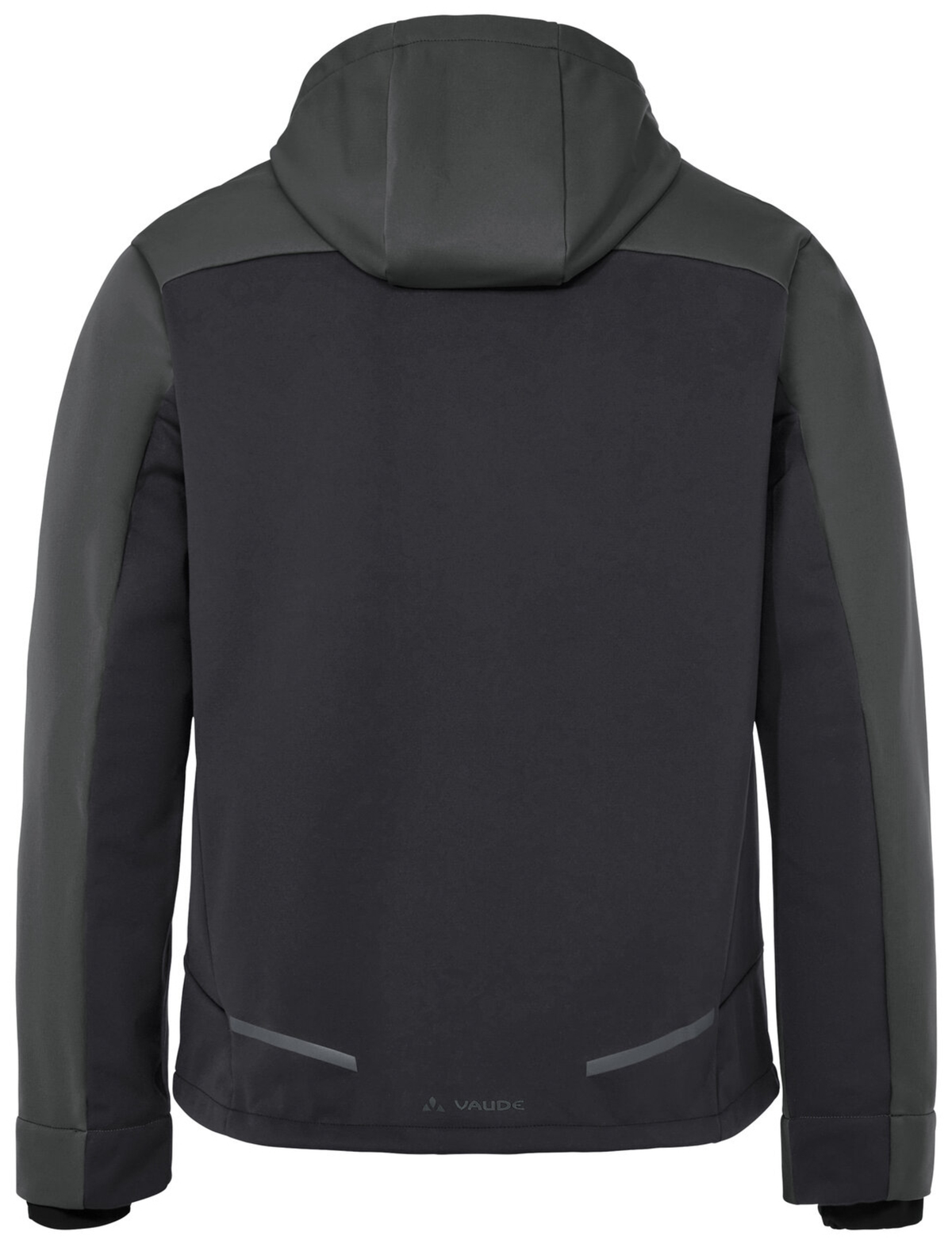 Veste softshell à capuche Qimsa II graphite pour homme VAUDE