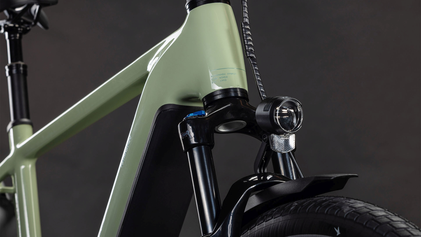 Cube Kathmandu Hybrid ONE 800 Diamant pois´n´vert