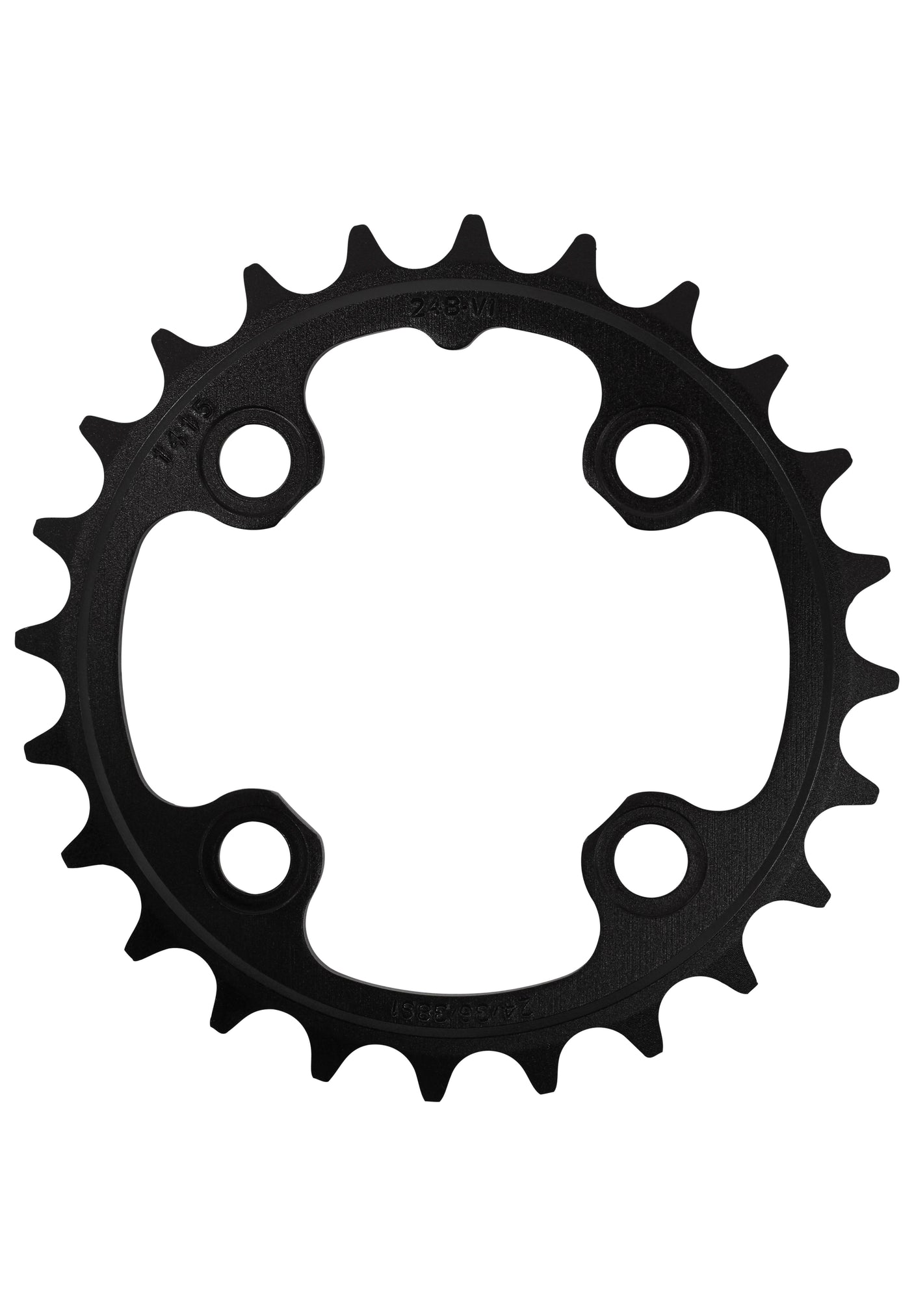 Truvativ plateau VTT 64mm aluminium 9/10 vitesses noir