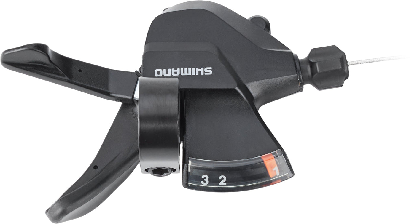 Shimano SL-M315 Levier de vitesses Rapidfire Plus 3 vitesses gauche noir
