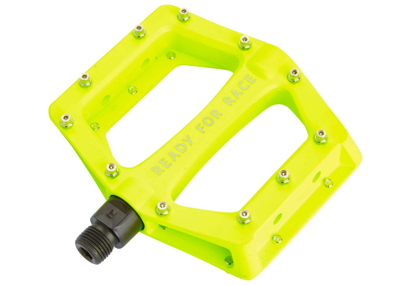 RFR Pédales Flat CMPT jaune néon