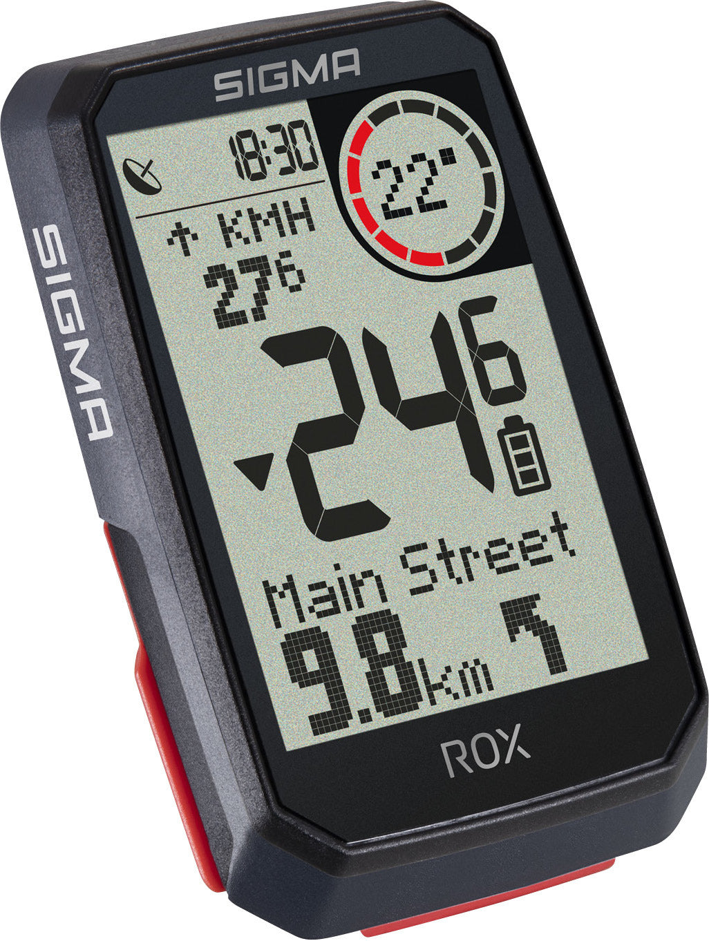 Sigma ROX 4.0 compteur de vélo incl. support de potence noir