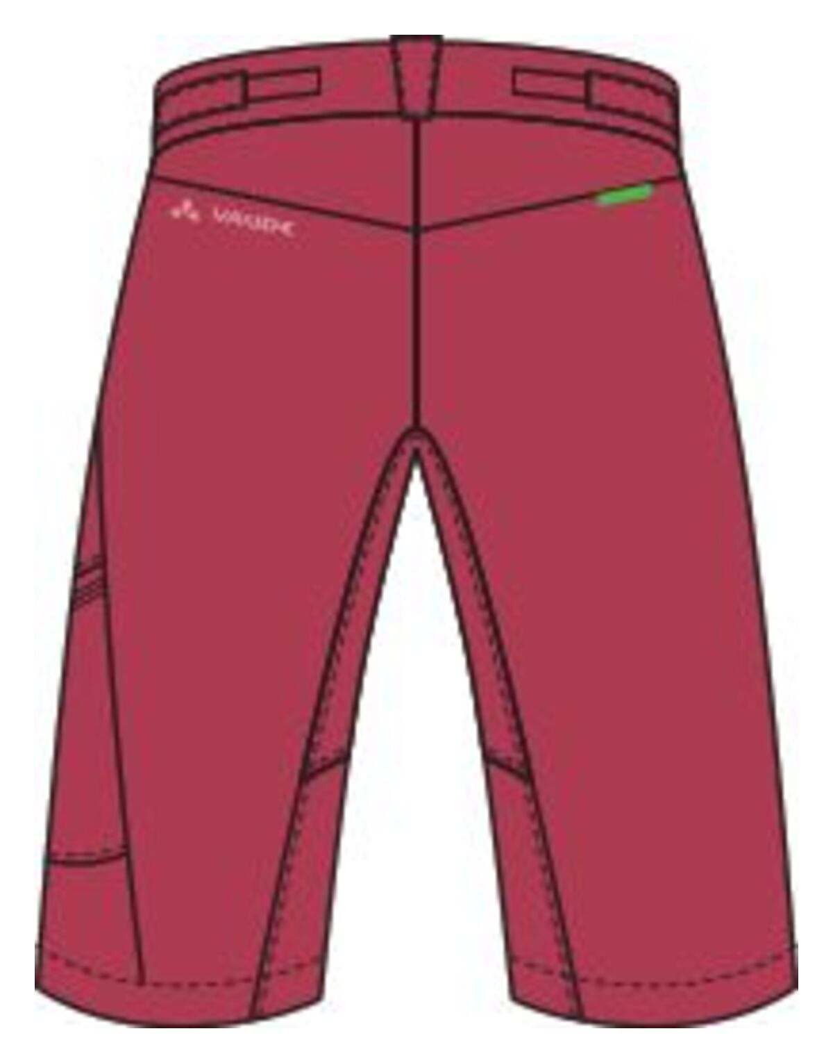 VAUDE Tamaro Shorts II femme orange