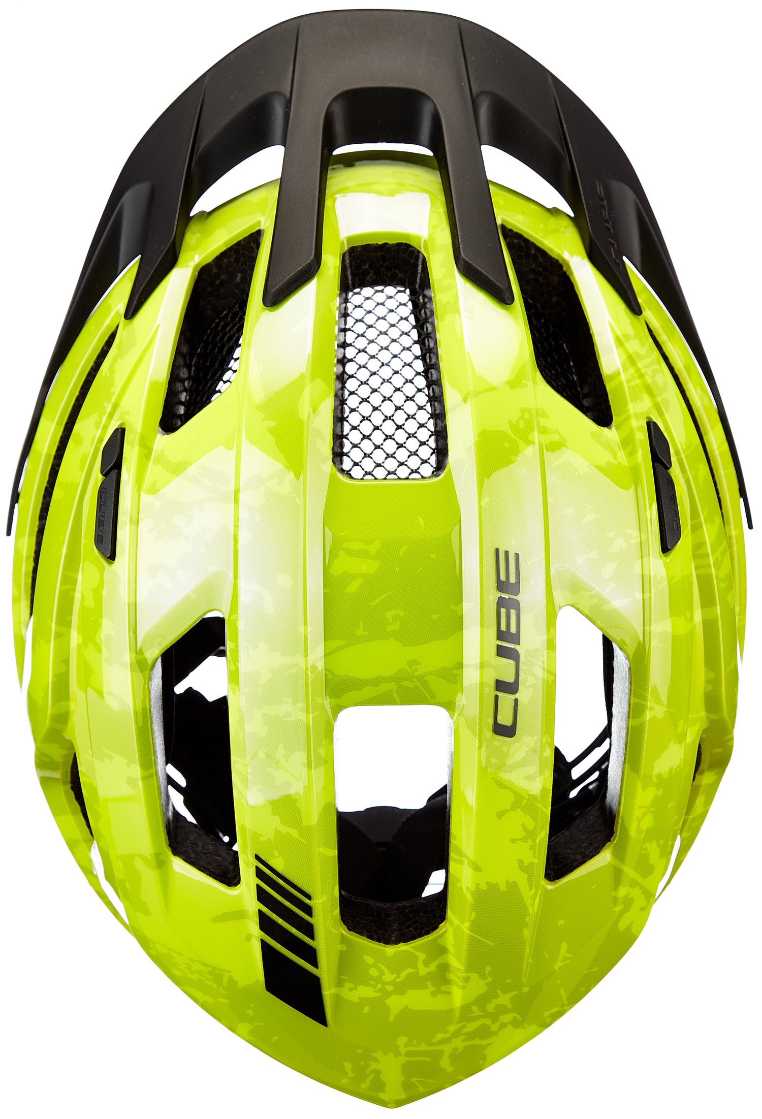 CUBE Casque STEEP brillant citronnelle