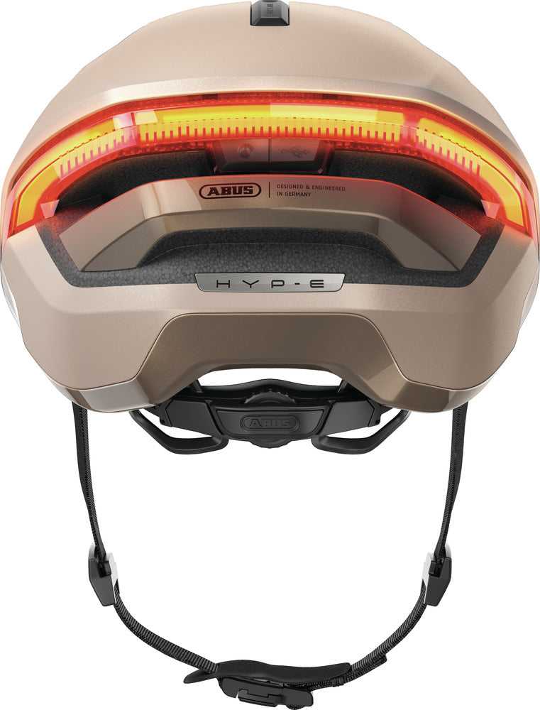 Casque ABUS HYP-E Urban champagne or