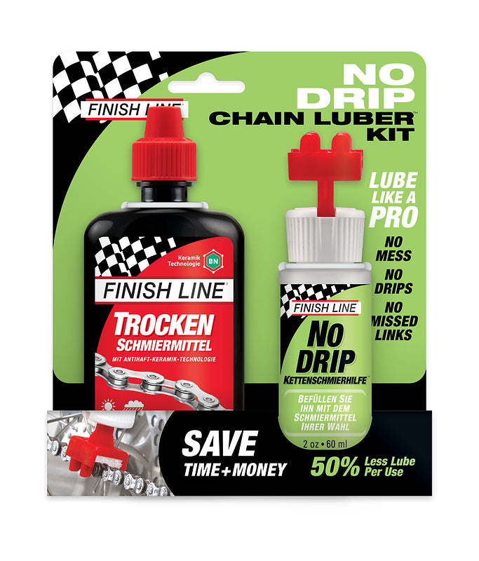 Finish Line NoDripChainLuber Combo 120ml Lubrifiant Sec