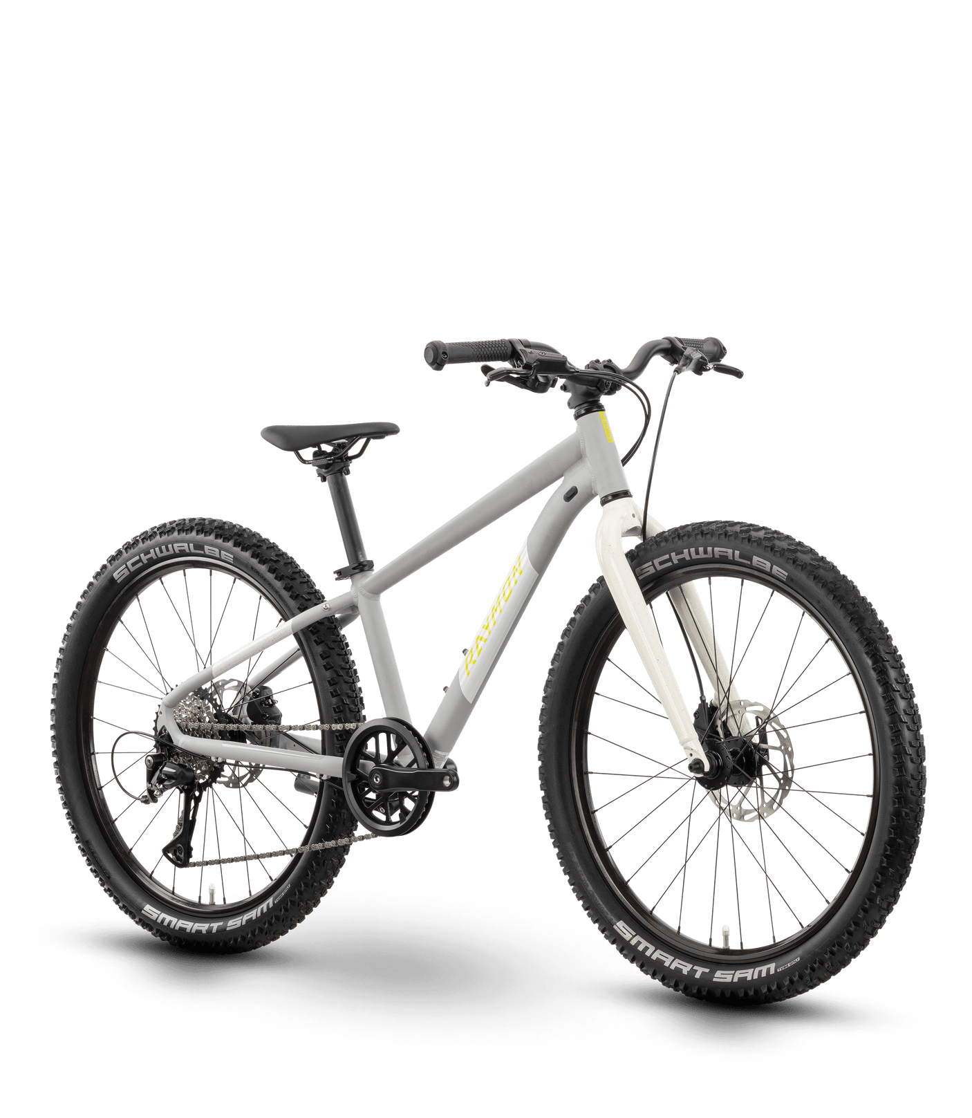 Raymon Yanga 24 Pro gris/blanc/vert citron (2025)