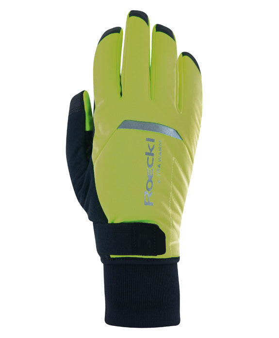 Roeckl Villach 3 Gants Unisexe jaune fluo