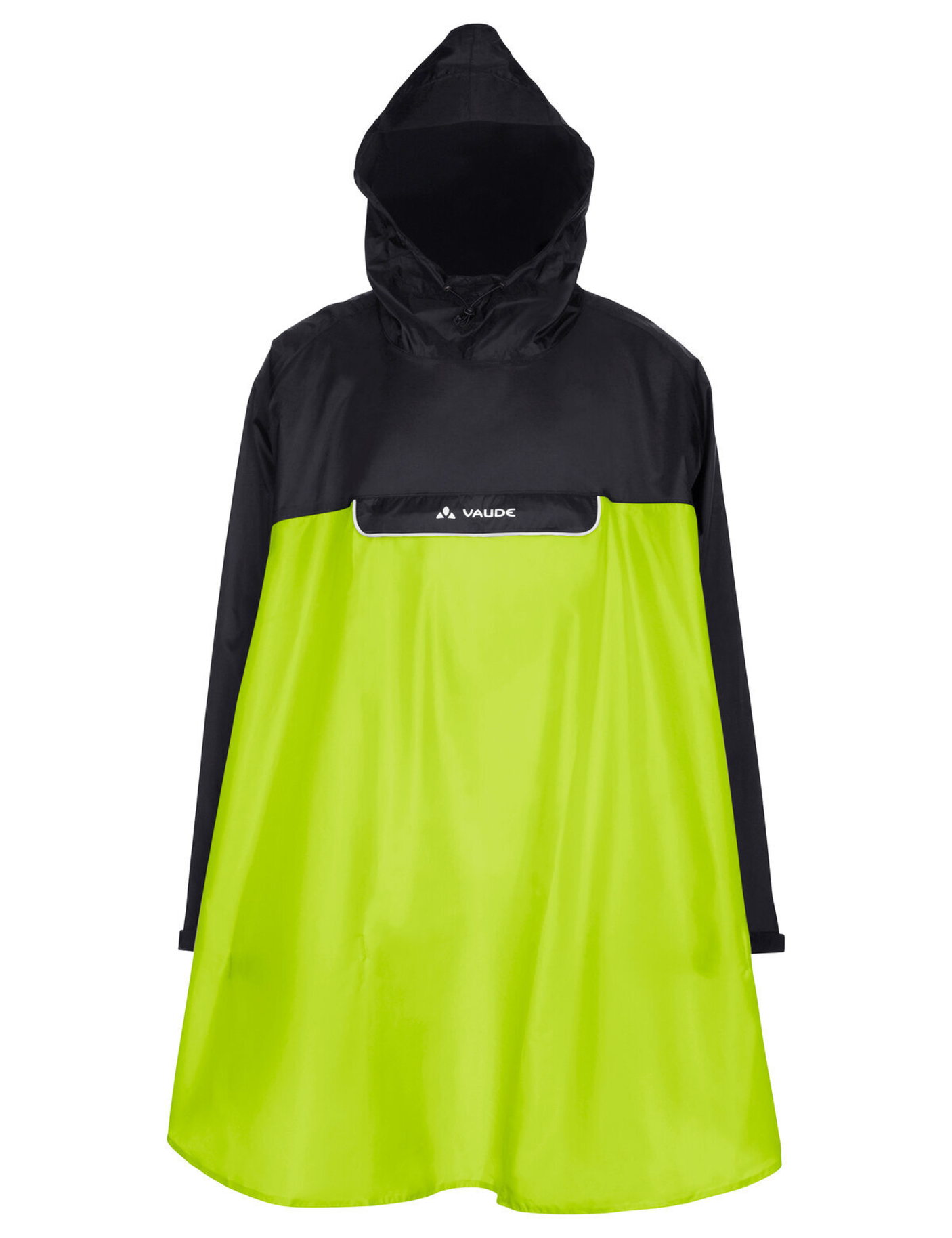 VAUDE Covero Poncho II jaune néon/noir