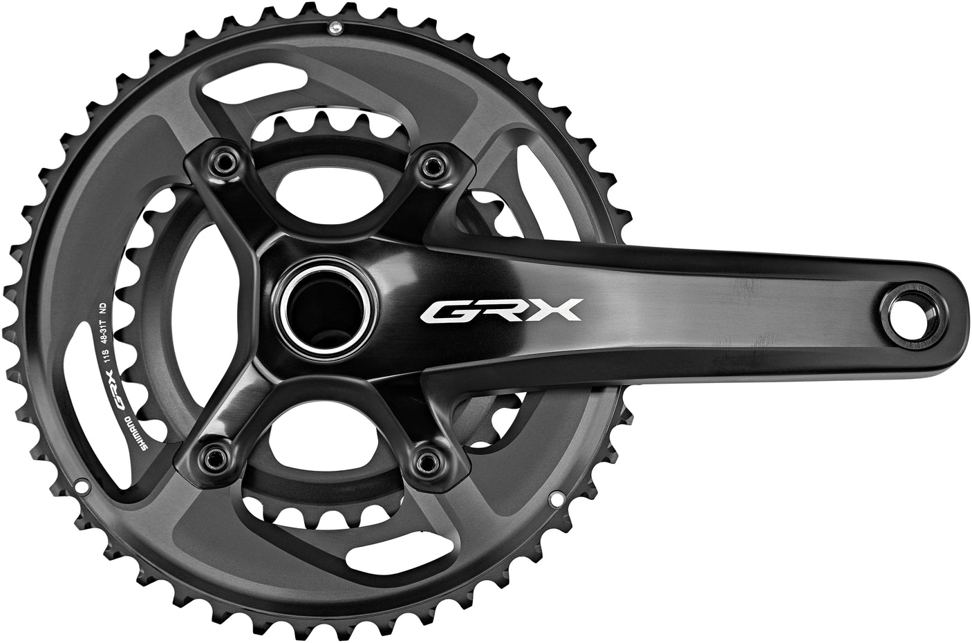 Shimano GRX FC-RX810 Jeu de manivelles 2x11 48-31 dents noir