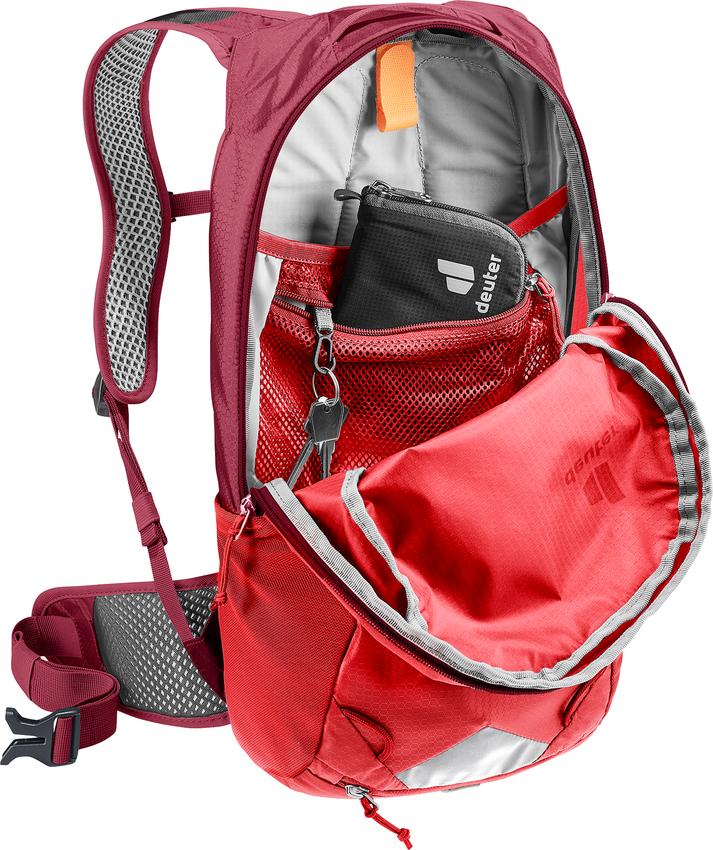 deuter Race 12 sac à dos de vélo cerise-masala