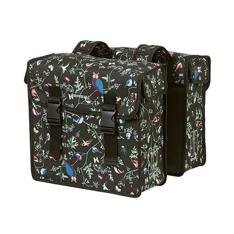 Basil Wanderlust Sacoche double porte-bagages 35l noir