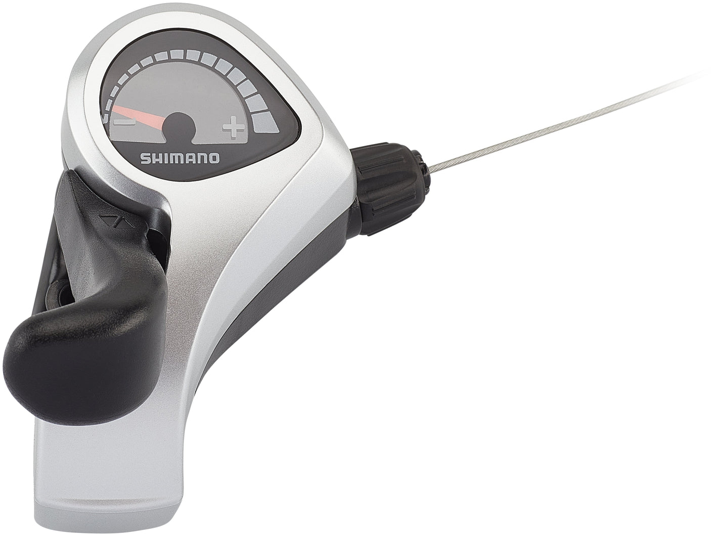 Shimano Tourney SL-TX50 commande au pouce 3 vitesses gauche friction argent/noir