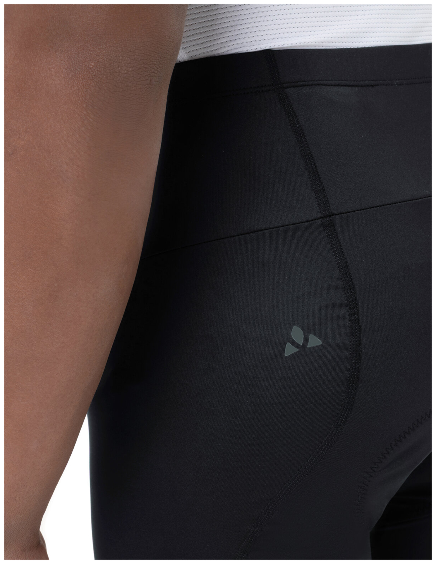 Collants 3/4 Matera VAUDE pour homme noir