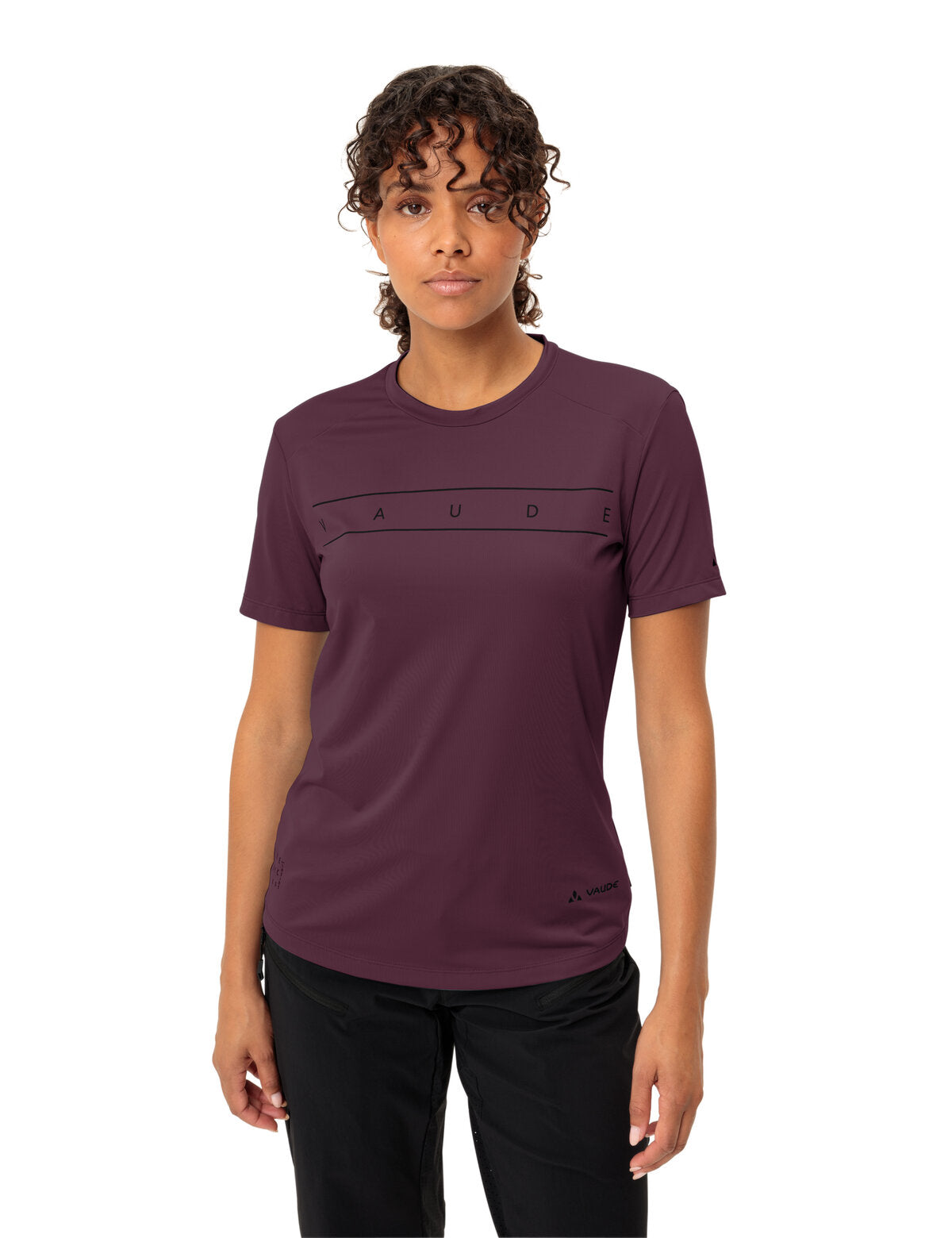 VAUDE Qimsa Logo Shirt femme cassis