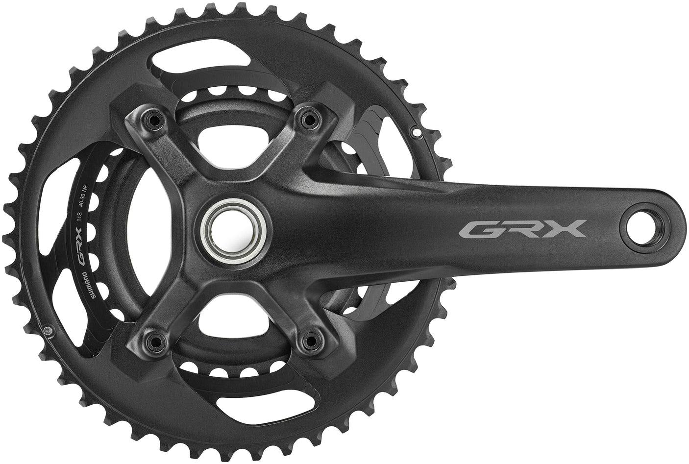 Shimano GRX FC-RX600 pédalier 2x11 46-30 dents noir