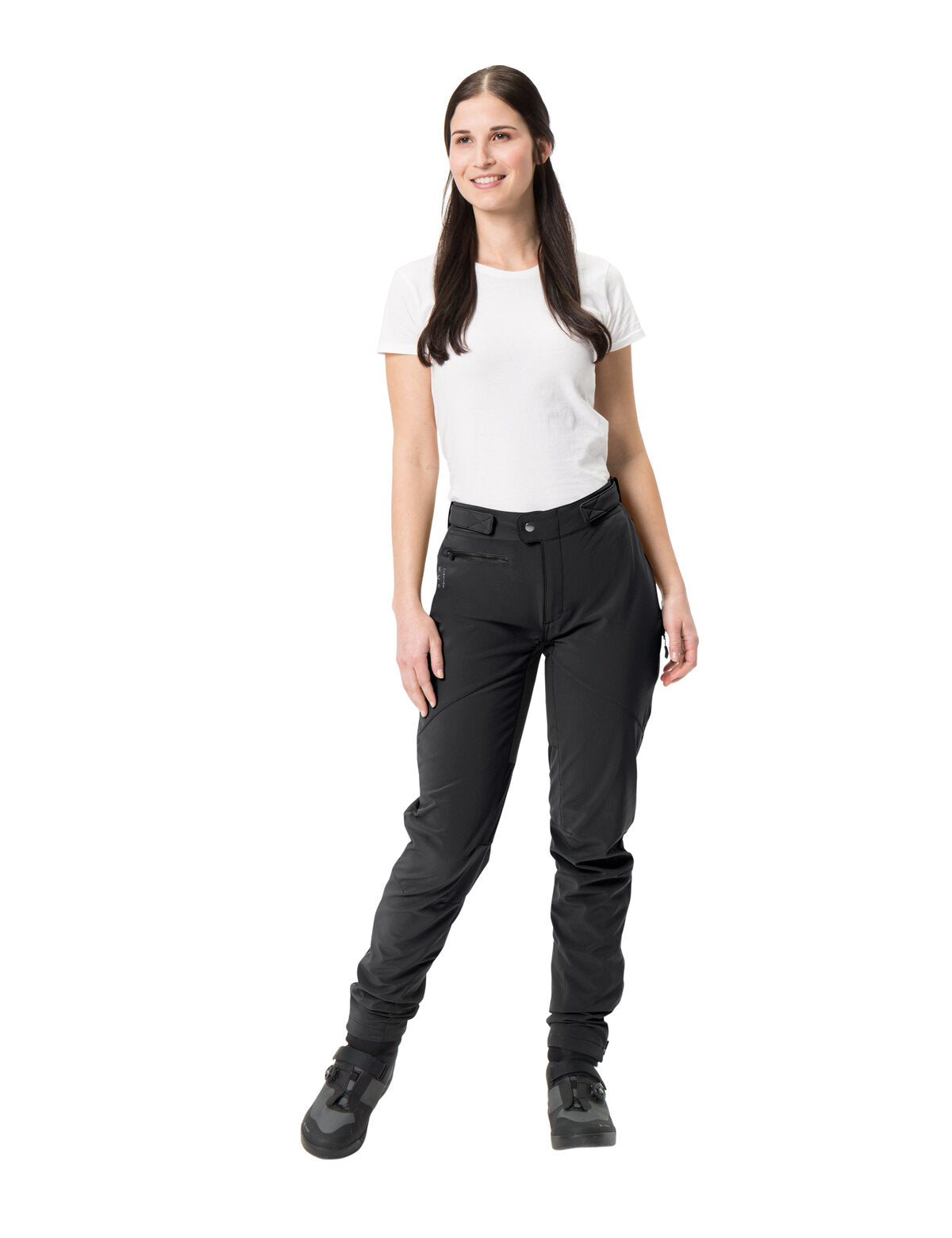 VAUDE Qimsa Softshell Pantalon II Femme noir