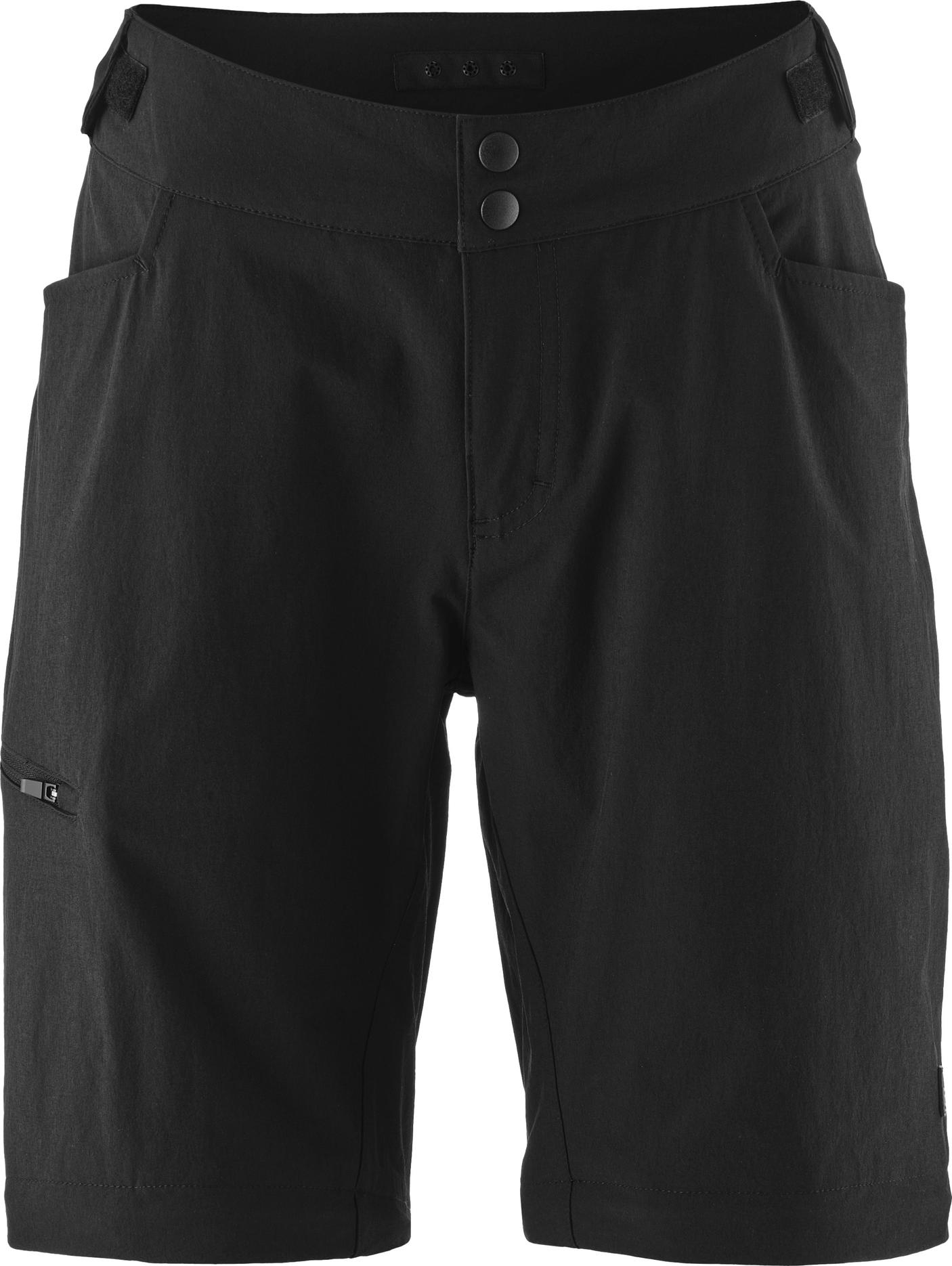 Gonso Pantalon d'aventure Zip Off Femme black