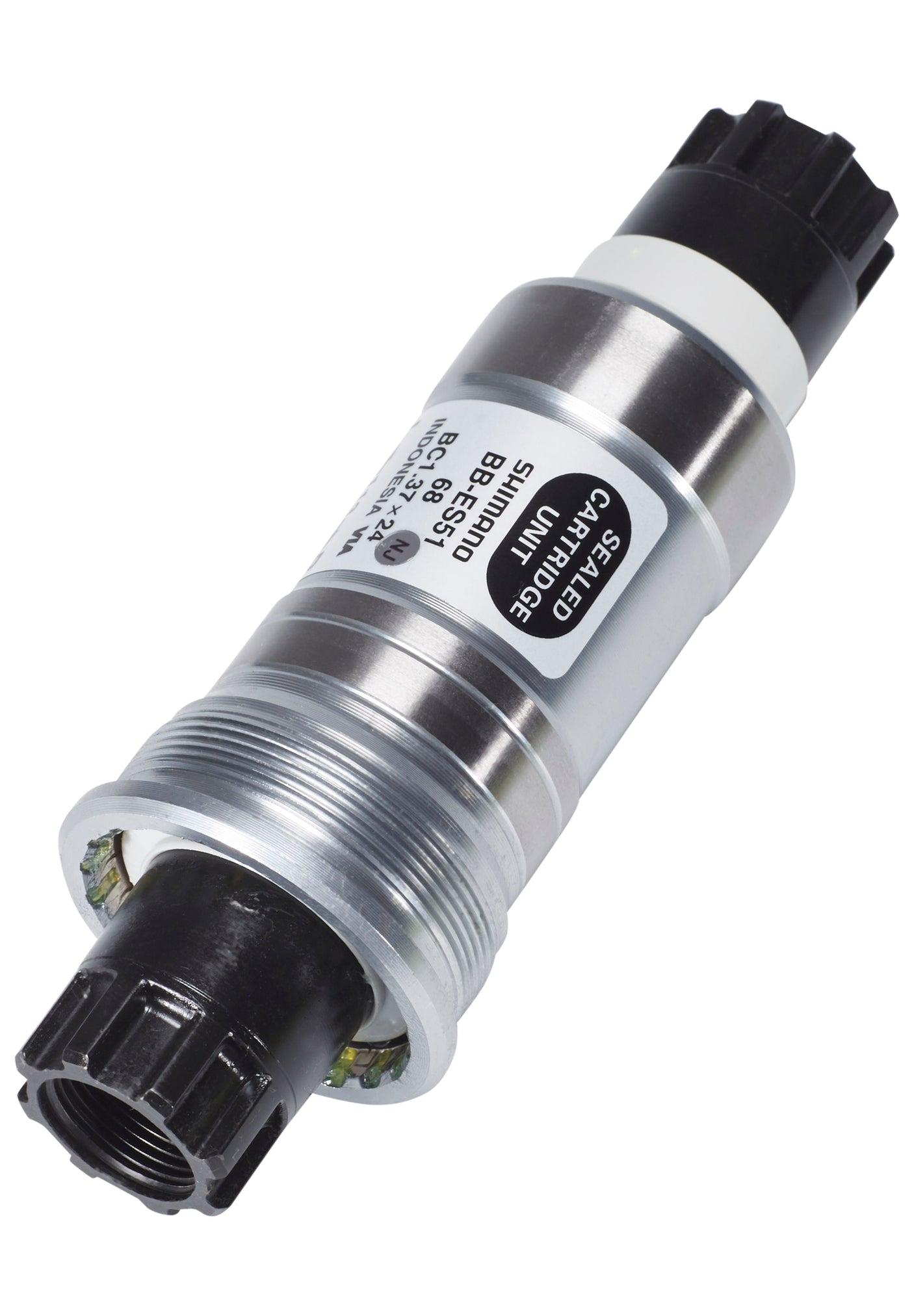 Shimano BB-ES51 Boîtier de pédalier sans vis de manivelle, BSA 68 mm