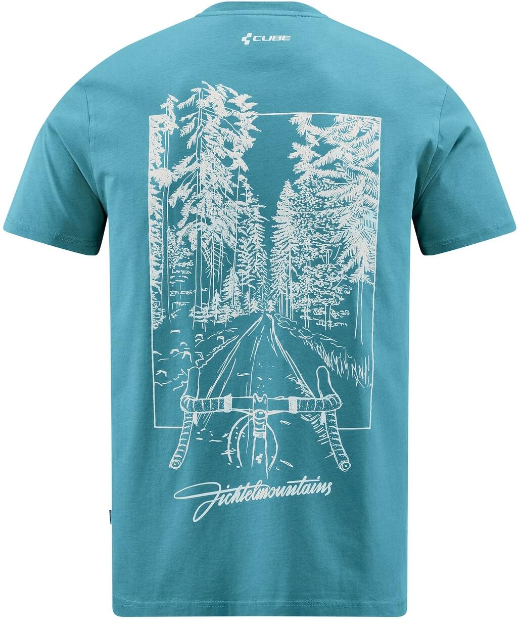 CUBE T-shirt organique Fichtelmountains GTY FIT