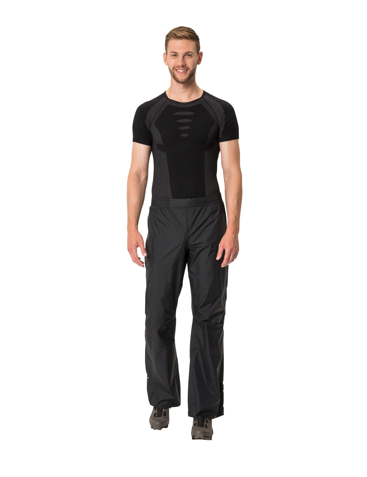 VAUDE Drop Pants II Homme noir/noir