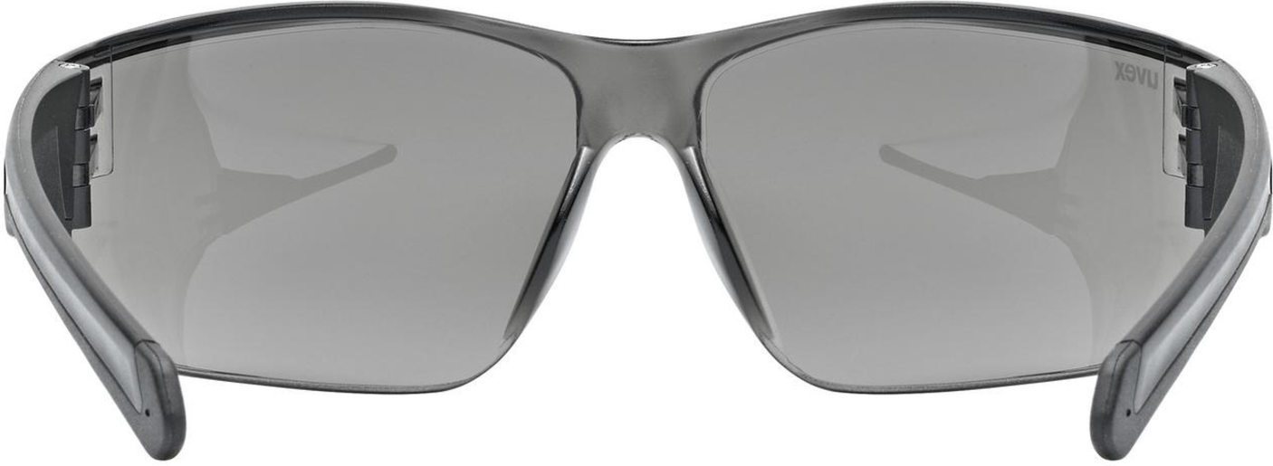 uvex Equate Lunettes de vélo Noir Mat / Fumé