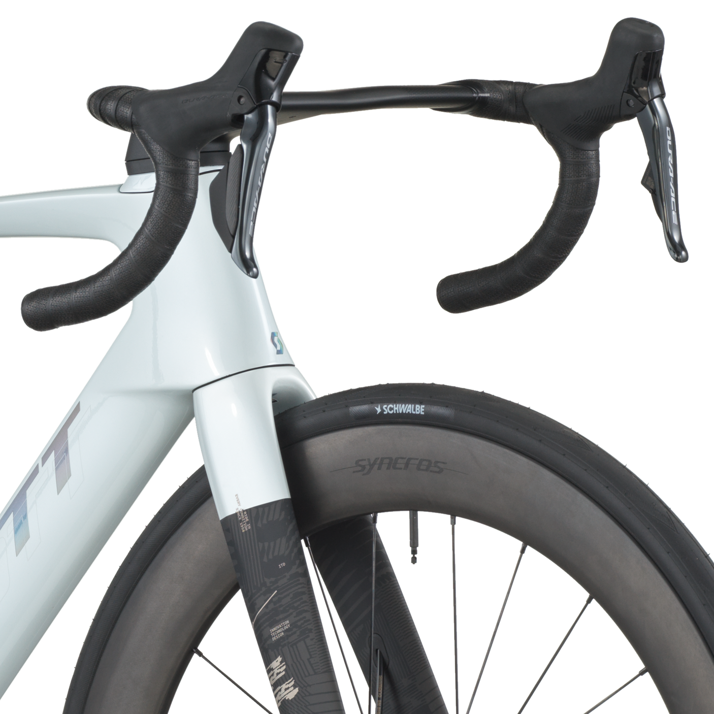 Scott Foil RC Pro blanc cumulus/carbone noir