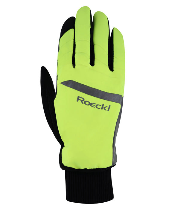 Gants Roeckl Vogau GTX Unisexe jaune fluo