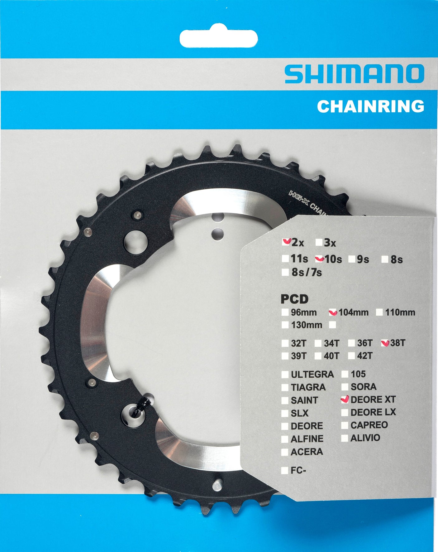 Shimano Deore XT FC-M785 plateau AM 10 vitesses