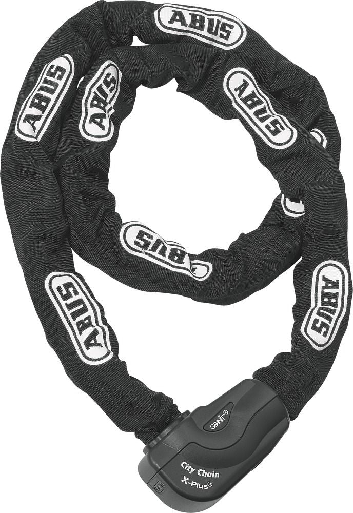 Antivol Vélo ABUS Granit CityChain XPlus - Chaîne Acier Trempé 10mm - Niveau Sécurité Maxi - 85cm