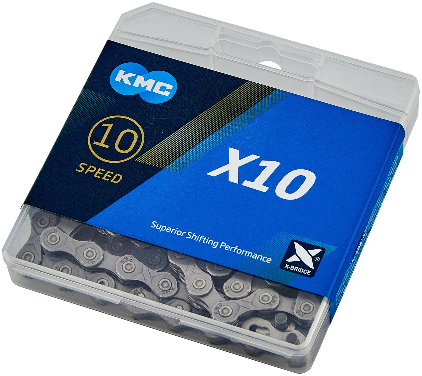 Chaîne KMC X10 10 vitesses gris