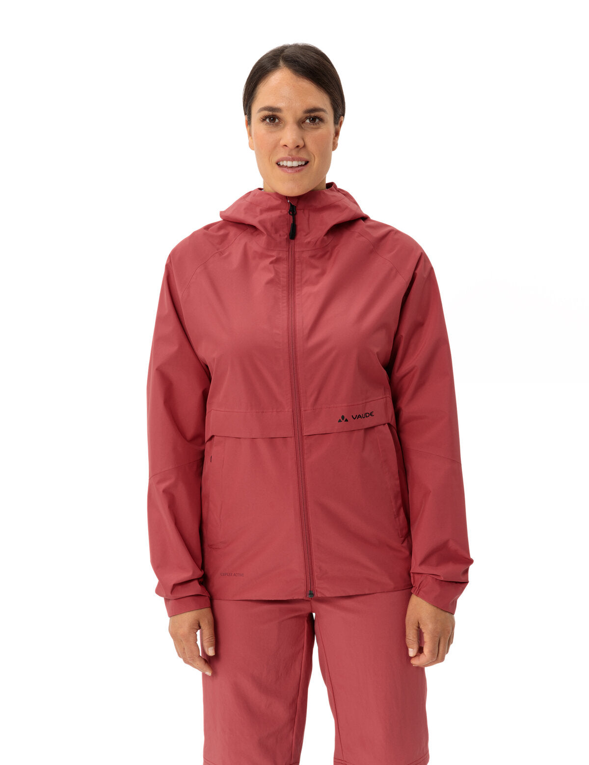 VAUDE Loamer Rain Jacket Femme orange