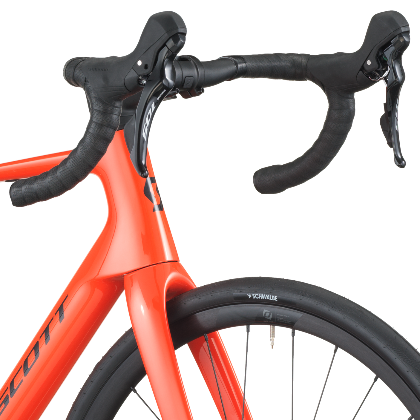 Scott Addict 50 orange flamme
