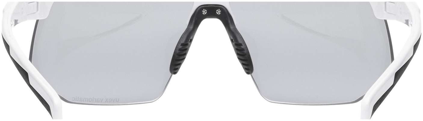 uvex Aerios V lunettes de vélo Blanc / Fumé