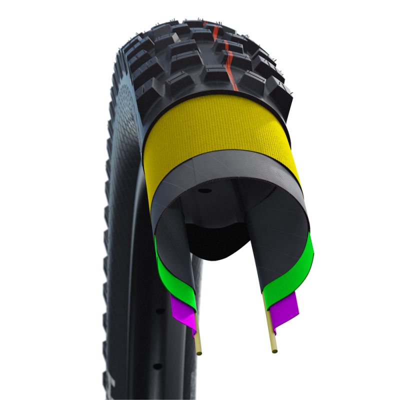 Schwalbe Nobby Nic Super Trail Evo pneu pliant 29x2.60" TLE E-50 Addix Speedgrip SnakeSkin noir