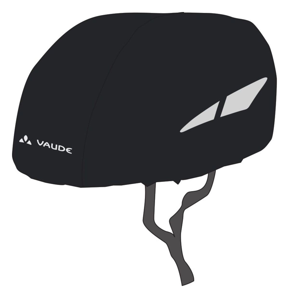 VAUDE Couvre-casque de pluie noir