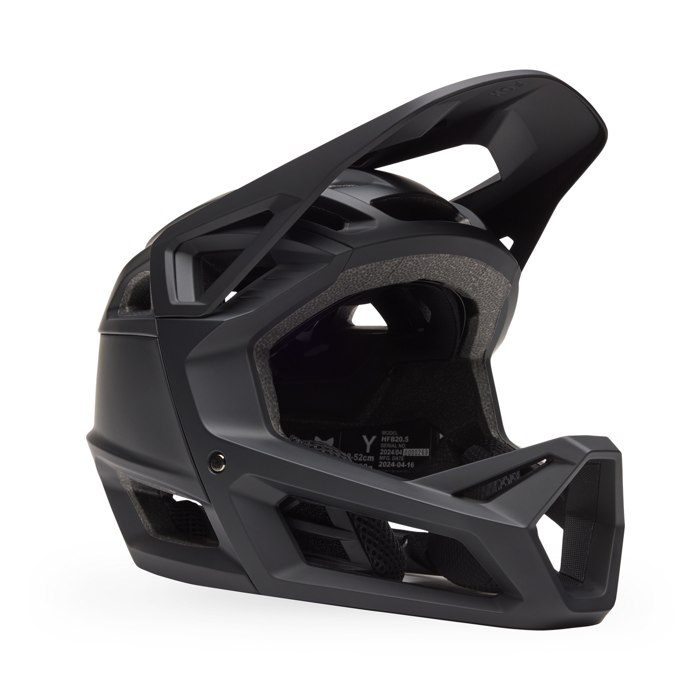 Fox YTH Proframe Casque intégral Mat noir