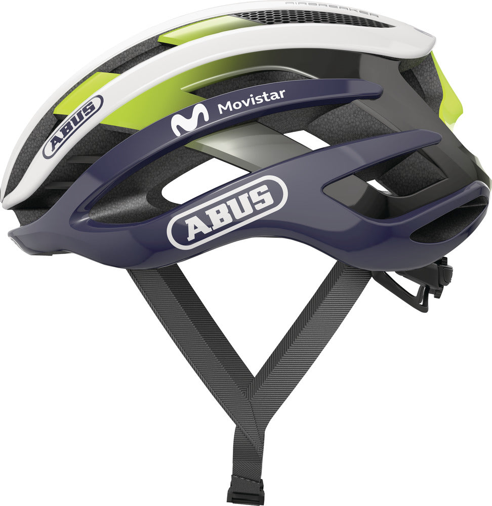 Casque ABUS Airbreaker Road Movistar Team