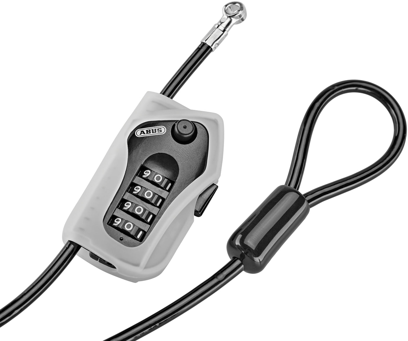 ABUS Combiloop 205 câble antivol noir