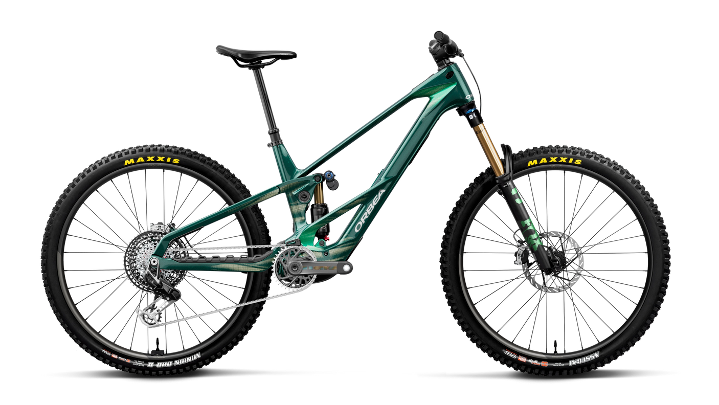 Orbea WILD LT M-LTD RS Escape Green C. Vue - Mintalisé (Brillant)
