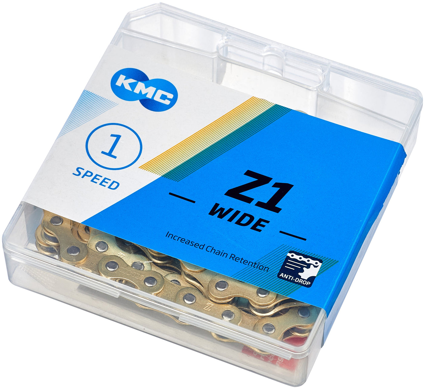 Chaîne KMC Z1 Wide 1 vitesse or